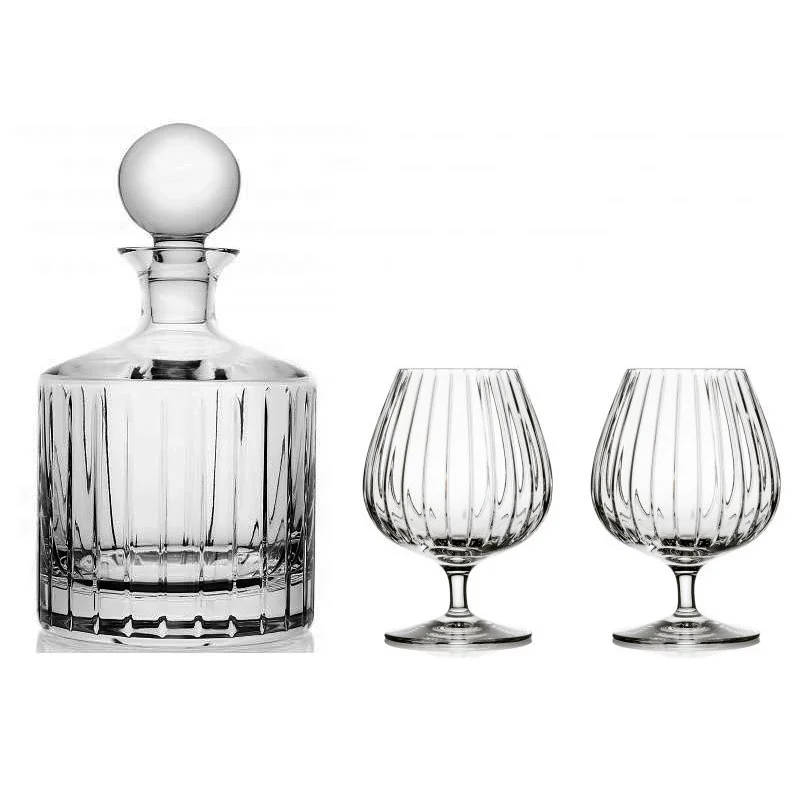 Rogaska Avenue Набор для коньяка с графином и бокалами